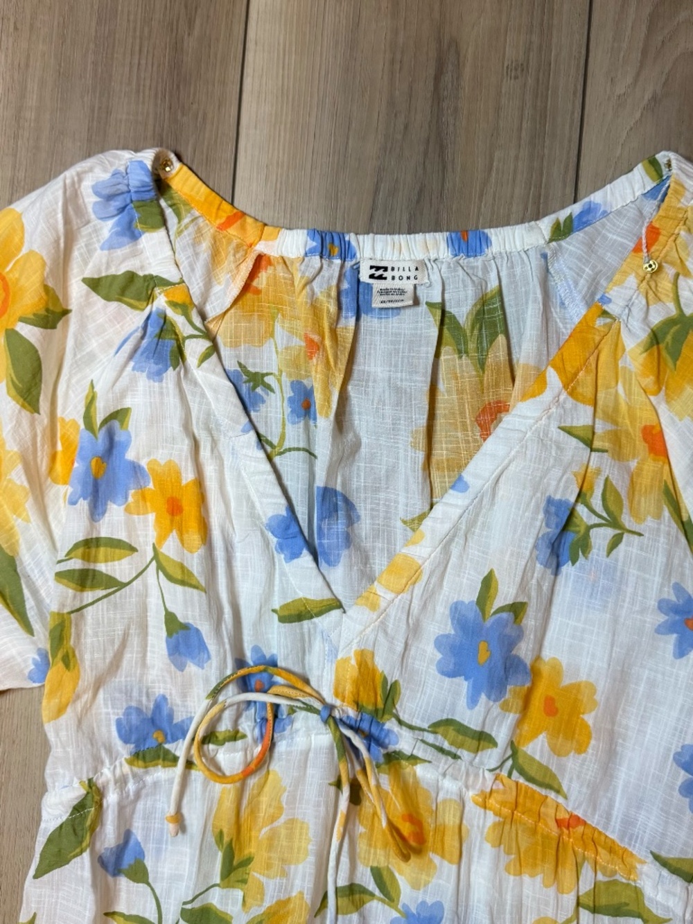 Billabong Dress Womens XS | Floral Maxi Cottagecore Summer Beach Dress - Picture 2 of 3